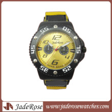 Montre en cuir étanche pour hommes Watch 2014 Design Wristwatch